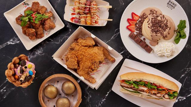 Plates of food. Image courtesy of Bang Bang Oriental Foodhall. Plates of food. Image courtesy of Bang Bang Oriental Foodhall.