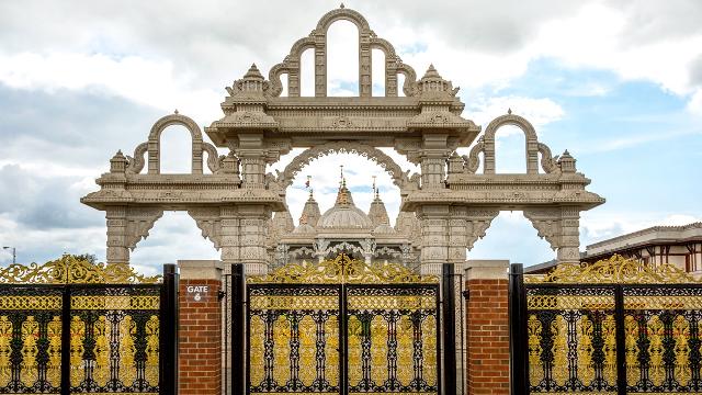 Neasden Temple Inside