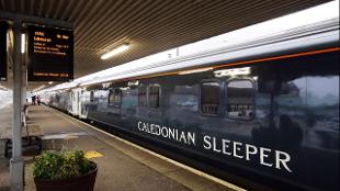 Caledonian Sleeper at Fort William. Image courtesy of Serco Caledonian Sleepers.