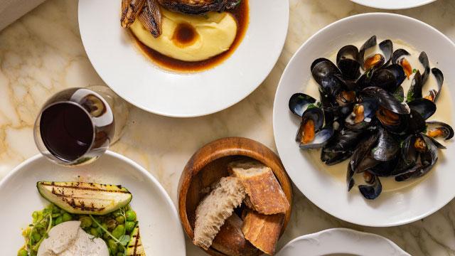 Dishes served at Blanchette. Credit: Zamaniego Studio. Image courtesy of Blanchette.