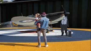 Spend the day exploring IWM Duxford. Image courtesy of Golden Tours.