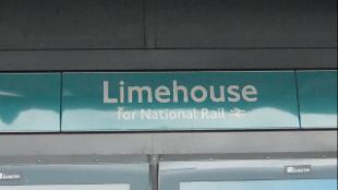 Bild mit freundlicher Genehmigung von Limehouse DLR Station