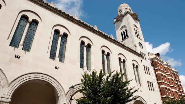An exterior view of Cadogan Hall. Credit: Alex MacNaughton. Image courtesy of Cadogan Hall. An exterior view of Cadogan Hall. Credit: Alex MacNaughton. Image courtesy of Cadogan Hall.