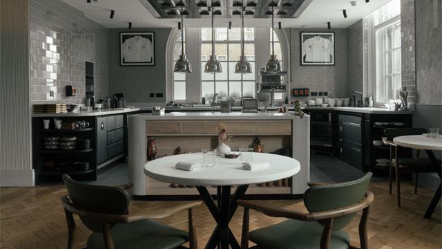 The dining rrom. Credit: Alex Teuscher. Image courtesy of Lotus Land.