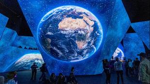 Watch sensational footage at the BBC Earth Experience. Image courtesy of BBC Earth Experience.