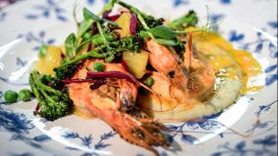 King prawns at Red Rooster. Image courtesy of The Curtain
