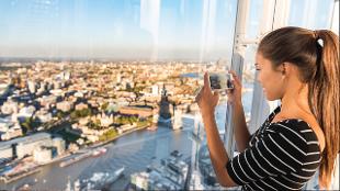 The View from The Shard. Image courtesy of Shutterstock.