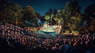 Watch a play under the stars at the Regents Park Open AIr Theatre.Credit: David Jensen