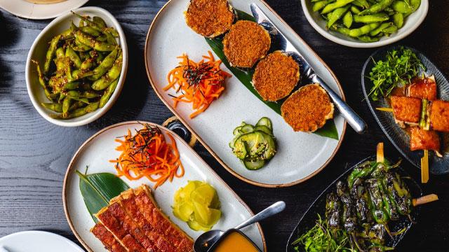 Dishes at Flesh & Buns. Image courtesy of Bone Daddies Group. Dishes at Flesh & Buns. Image courtesy of Bone Daddies Group.