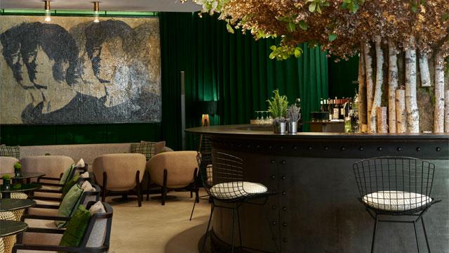 Green Bar at Hotel Cafe Royal. Credit: Jean-Baptiste Strub. Image courtesy of Grifco PR. Green Bar at Hotel Cafe Royal. Credit: Jean-Baptiste Strub. Image courtesy of Grifco PR.