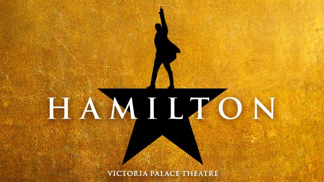 Hamilton at the Victoria Palace Theater - Musical