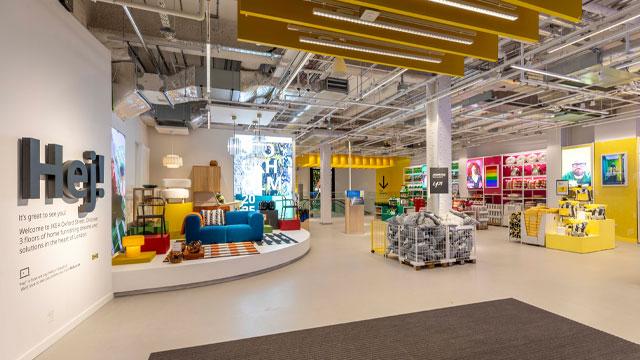 Products on display at IKEA Oxford Street. Credit: Clevershot. Image courtesy of Weber Shandwick.