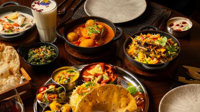 Biryani dishes. Credit: David Robson. Image courtesy of MW Eat.