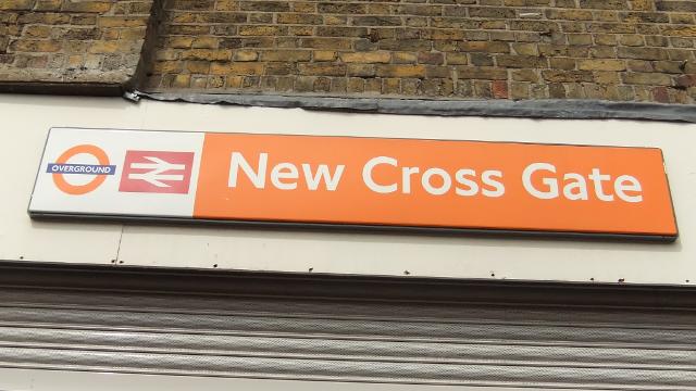 new cross gate overground station overground station visitlondon com