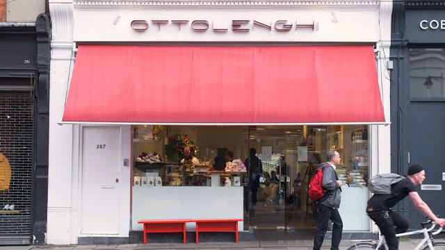 The exterior of Ottolenghi Islington. Image courtesy of Ottolenghi. The exterior of Ottolenghi Islington. Image courtesy of Ottolenghi.