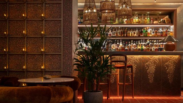QBar at Quilon. Credit: John Carey. Image courtesy of Fully Charged Collective. QBar at Quilon. Credit: John Carey. Image courtesy of Fully Charged Collective.