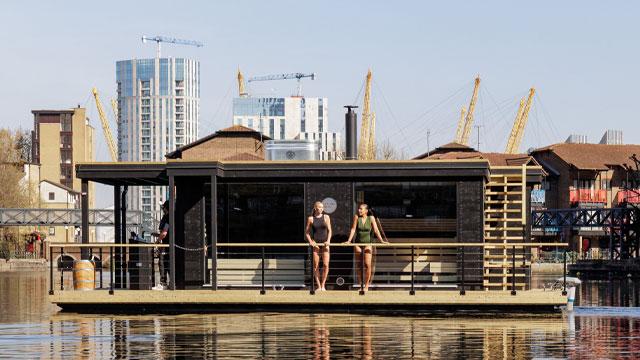 Sauna boat. Credit: Skuna Boats. Image courtesy of Skuna Boats. Sauna boat. Credit: Skuna Boats. Image courtesy of Skuna Boats.