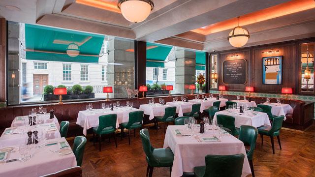 The dining room. Credit: Media Wisdom Photography. Image courtesy of Smith & Wollensky London