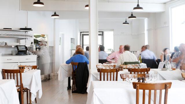 Inside the St John Restaurant. Credit: Stefan Johnson. Image courtesy of Gemma Bell & Company. Inside the St John Restaurant. Credit: Stefan Johnson. Image courtesy of Gemma Bell & Company.