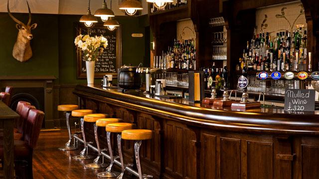 The bar area. Image courtesy of Three Cheers Pub Co. The bar area. Image courtesy of Three Cheers Pub Co.