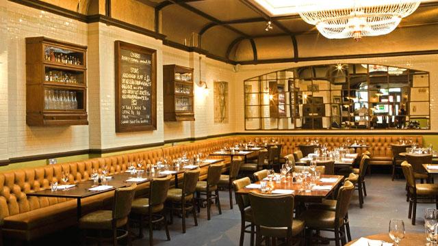 The dining room. Image courtesy of Three Cheers Pub Co. The dining room. Image courtesy of Three Cheers Pub Co.