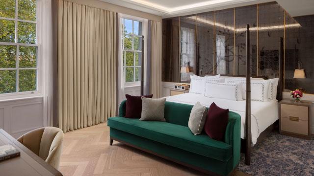John Adams suite. Image courtesy of The Biltmore. John Adams suite. Image courtesy of The Biltmore.