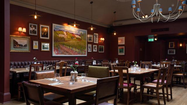 Dining room. Credit: Cynthia Rezende. Image courtesy of Roche Communications.