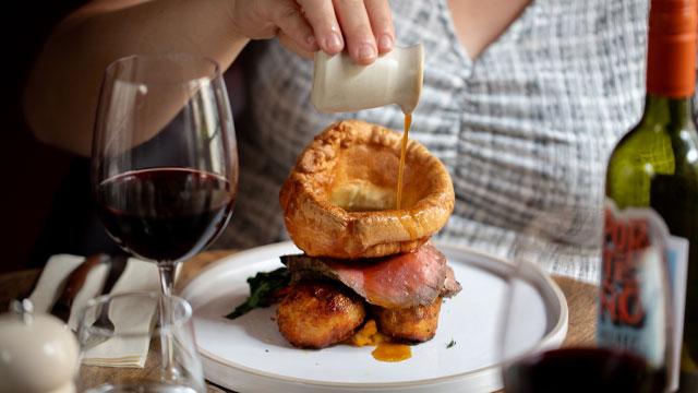 Roast dinner. Credit: Cynthia Rezende. Image courtesy of Roche Communications.