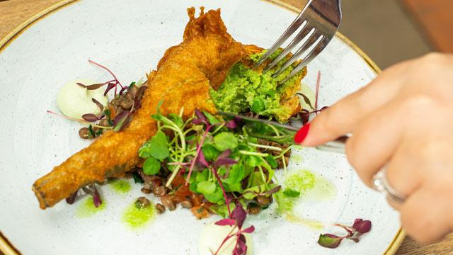 Food at The Gate. Credit: Ryan O'Donoghue. Image courtesy of The Gate.