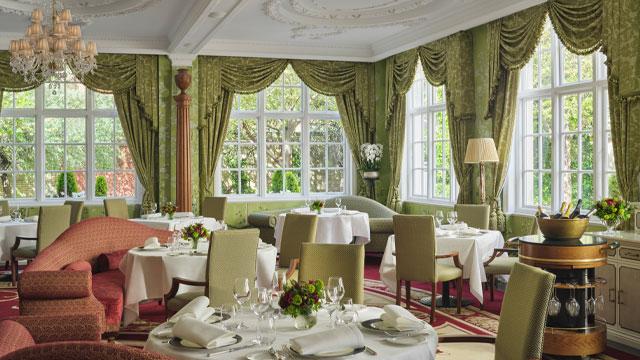 The Dining Room at The Goring. Credit: Nick Rochowski. Image courtesy of J Public Relations. The Dining Room at The Goring. Credit: Nick Rochowski. Image courtesy of J Public Relations.