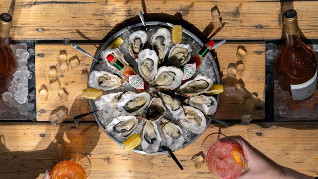 A plate of mussels. Credit:Justin de Souza. Image courtesy of Roche Communications.