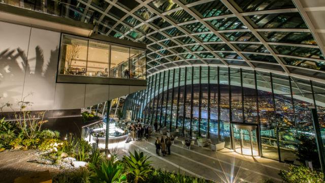 Sky Pod Bar At Sky Garden Bar Visitlondoncom