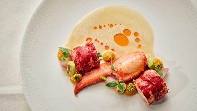 Food at The Winter Garden. Credit: Jonathan Stewart. Image courtesy of Roche Communications.