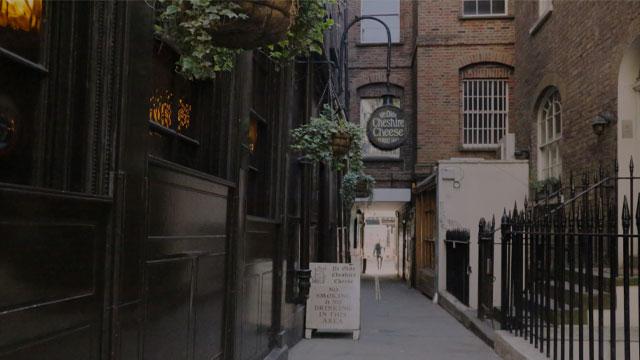 The entrance to Ye Olde Cheshire Cheese. Image courtesy of Ye Olde Cheshire Cheese. The entrance to Ye Olde Cheshire Cheese. Image courtesy of Ye Olde Cheshire Cheese.