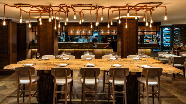 May Fair dining room