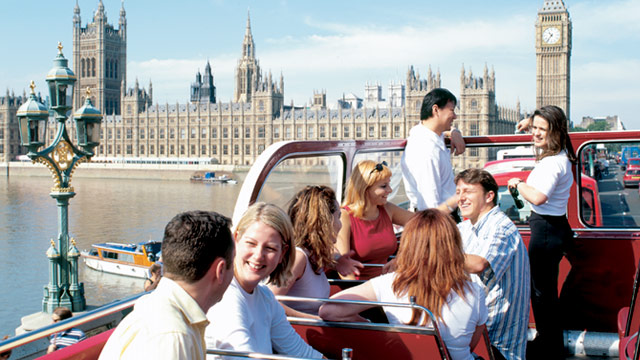 group tours to london