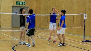 LGBT+ Badminton Taster. Photo by LYC Badminton