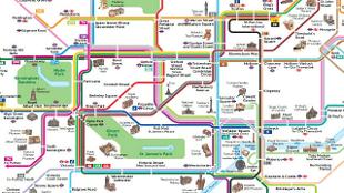 free london guide bus map