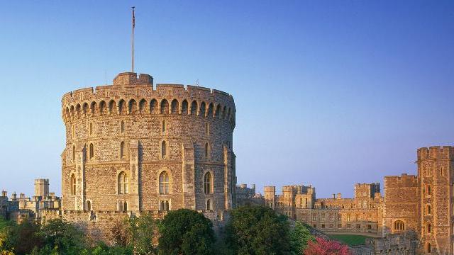 Windsor Castle on a clear day.