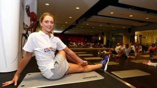 Laura Trott helps cyclists prepare for Prudential RideLondon