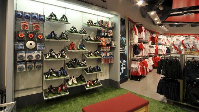 athletic equipment stores